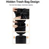 8 Gallon Step Trash Can, Stainless Steel Square Garbage Bin with Soft-Close Lid, Foot Pedal, No Inner Bucket, Odor Control - 4 of 4