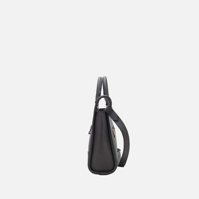 MKF Collection Tote Bag Structured Satchel Top Handle, Melody | MKF Collection by Mia K - Brown — фото 7