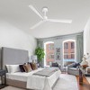Parrot Uncle 50" White Modern Ceiling Fan with Remote - 2 of 4