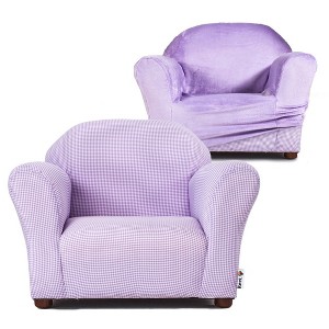 Keet Roundy Kid's Chair + Cover Combo Set - 1 of 4