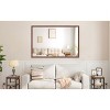 NicBex Oversized Bathroom Mirror for Wall, Aluminum Framed Vanity Mirror, Hangs Horizontally or Vertically for Living Room Bedroom - 4 of 4