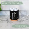 Elanze Designs We Will Serve Black X-Large Cork Bottom, Kitchen Counter, Ceramic Stoneware, Coffee, Tea and Hot Chocolate, Machine Brewing, K Capsule - 4 of 4