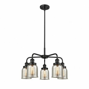 Innovations Lighting Bell 5 - Light Chandelier in  Matte Black - 1 of 1