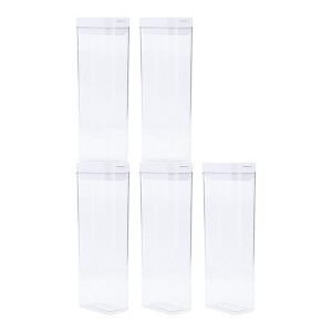 REGALWOVEN Leakproof Airtight Stackable High-Grade Plastic Food Storage Container 5 Pcs - 1 of 4