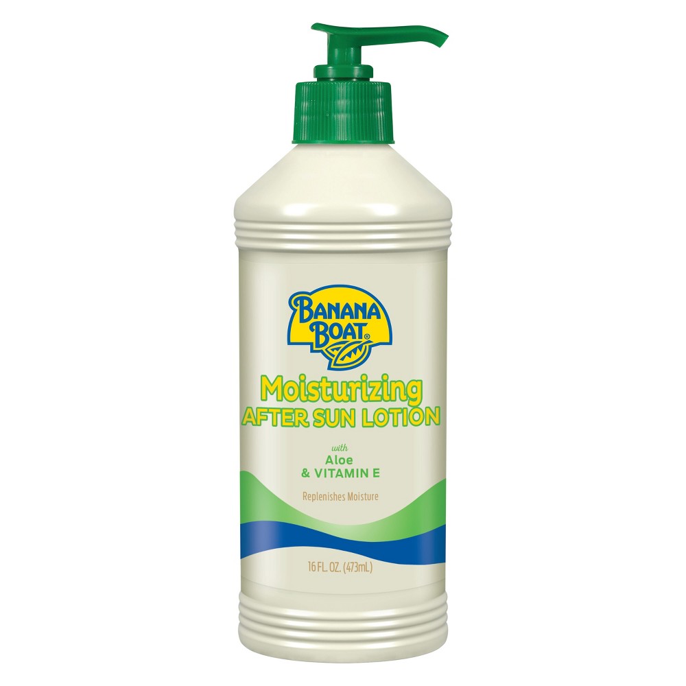 Photos - Cream / Lotion Banana Boat Moisturizing Aloe After Sun Lotion - 16oz