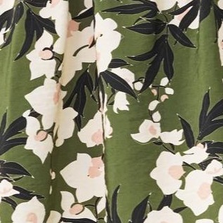 burnt olive floral