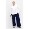 Women's Plus Size Malani Shirt - ivory | CITY CHIC - 2 of 4