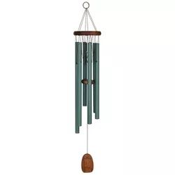 Woodstock Chimes Signature Collection, Pachelbel Canon Chime, 32'' Silver Wind Chime PCCG