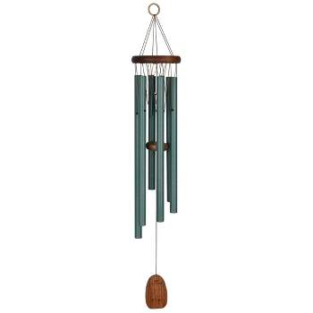 Woodstock Wind Chimes Signature Collection, Pachelbel Canon Chime, 32'' Silver Wind Chime PCCG