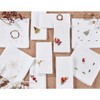Saro Lifestyle Table Napkins With Embroidered Snowflake Design (Set of 4) - 4 of 4