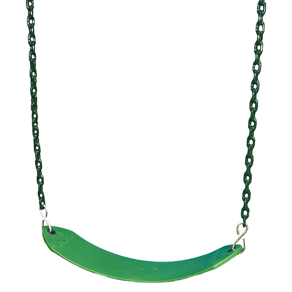 UPC 870780000039 product image for Deluxe Swing Belt with Coated Chain - Green | upcitemdb.com