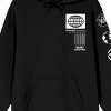 Call Of Duty Code Name Zeus Patch Sleeve Art Long Sleeve Black Hooded Sweatshirt - 2 of 4