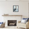 Stupell Industries Coastal Heron Portrait Black Framed Floater Canvas Wall Art - 2 of 4