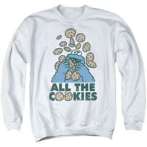 Sesame Street All The Cookies Adult Crewneck Sweatshirt - 1 of 4