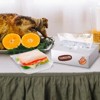 LunaLulinlk 1000 Sheet Clear Deli Plastic Wrap, Pre-Cut Plastic Wrap - 4 of 4