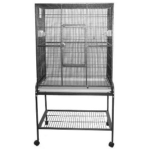 A&E Cage Company Flight Stand & Cage Bird Cage - Black S - 1 of 1