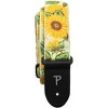 Perri's Jacquard Sunflower Garden Guitar Strap 2 in. - 3 of 3