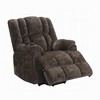 Royal Hampton Power Recliner Chair with Lift, Heating, Massage, Brown Velvet - 4 of 4