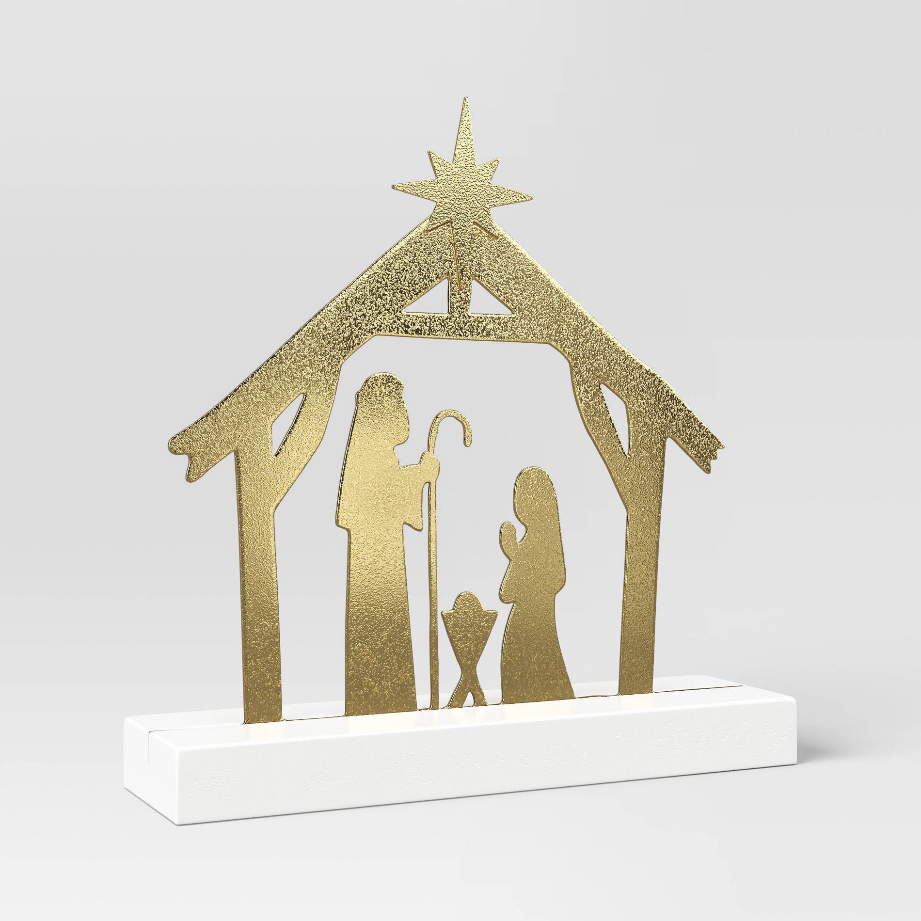 Christmas Metal Nativity Decor - Wondershop™