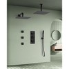 CRANACH Thermostatic 8-Spray Wall Mount Dual Shower Head and Handheld Shower Head with 3-Jets - image 2 of 4