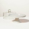 Stoneware & Glass Covered Cake Stand - Hearth & Hand™ with Magnolia - image 3 of 4
