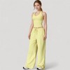 Anna-Kaci Active Women's Wide Leg Lounge Pants with Drawstring Waist and Relaxed Fit for All-Day Comfort - 3 of 4