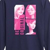 Boys' - Barbie - Be Original Squares Long Sleeve Graphic T-Shirt - 2 of 4