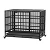 Heavy Duty Dog Crate, Indestructible Steel Escape-Proof Kennel - 2 of 4