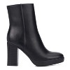 New York & Company Women's Fay- Chunky Hell Ankle Boot - 8.5, BLACK - 2 of 4
