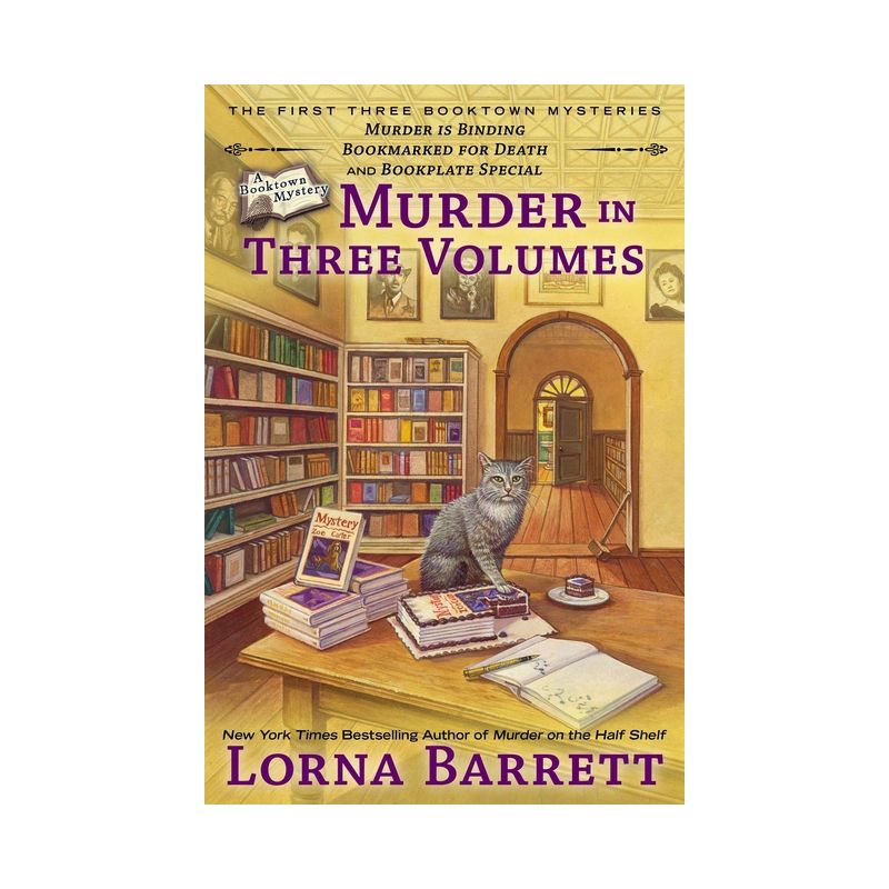 Murder in Three Volumes - (Booktown Mystery) by  Lorna Barrett (Paperback), 1 of 2