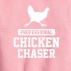 Boys' - Instant Message - Professional Chicken Chaser Graphic Long Sleeve Fleece Sweatshirt - 2 of 4