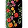 Ashley Productions® The Original Fun Mat™, Welcome Mat, 18" x 30", Wildflowers Welcome - 2 of 4