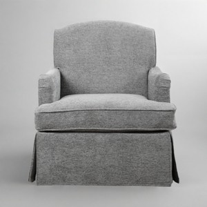Art Leon Traditional Fabric Upholstered Swivel Accent Chair, Armchair with Wood Frame - 1 of 4