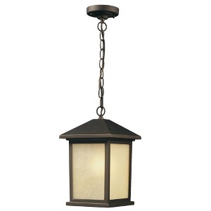 Z-Lite Holbrook 1 - Light Pendant in  Oil Rubbed Bronze - 1 of 1
