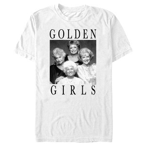 Men's The Golden Girls Classic Portrait T-Shirt - 1 of 4