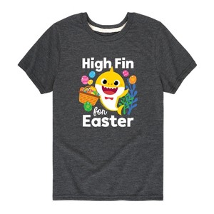 Boys' - Baby Shark - Easter Sharks Short Sleeve Graphic T-Shirt - 1 of 4