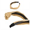 Unique Bargains Women's Fashion Non-Slip Straw Knotted Headband 1 Pc - 4 of 4