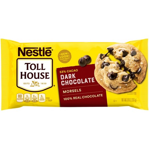 Nestle Toll House Dark Chocolate Chips - 10oz - image 1 of 4