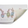 Stupell Industries Minimal Happy Easter Bunnies Printed Plush Bath Mat And Bath Rug, Design By Leah Straatsma, 18"X30" - 2 of 4