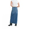 Women's Classic Midi Skirt - JUST BLACK DENIM - 4 of 4