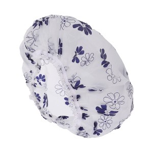 Unique Bargains Women's Lightweight Shower Cap 1 Pc - 1 of 3