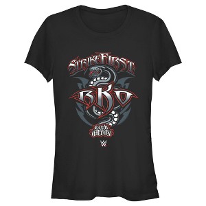 Juniors Womens WWE Randy Orton Strikefirst RKO T-Shirt - 1 of 4