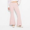 Women's Mid-Rise Washed Extreme Flare Sweatpants - Wild Fable™ - 2 of 3