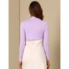 INSPIRE CHIC Women's Elegant Long Sleeve Knit Open Front Crop Bolero Shrug - 3 of 4