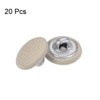 Unique Bargains Metal Shank Round Cloth Covered DIY Sewing Buttons 20 Pcs - 3 of 4
