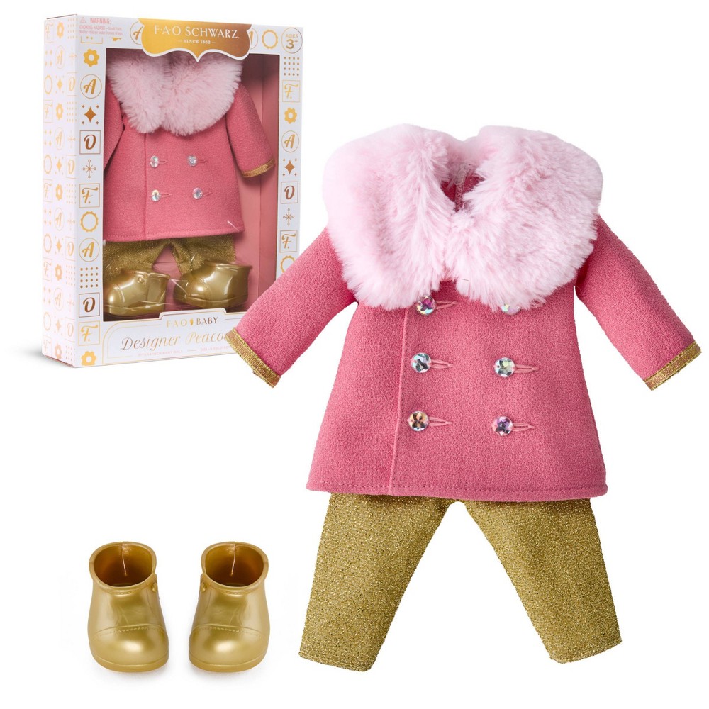 FAO Schwarz Toy Doll Fashion Coat and Pant