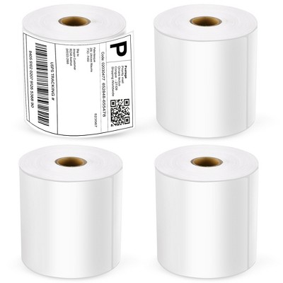 LotFancy 4x6 Thermal Labels, 1000 Shipping Labels, 4 Rolls-250 Labels per Roll