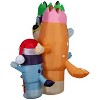 Gemmy Christmas Inflatable Bluey and Family Scene, 6 ft Tall, Multi - 3 of 4