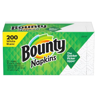 Bounty Napkins - White