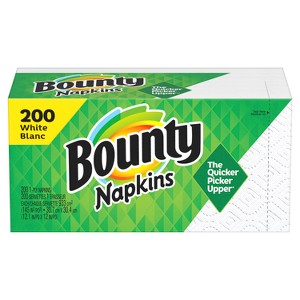 Bounty Napkins - White - 1 of 4